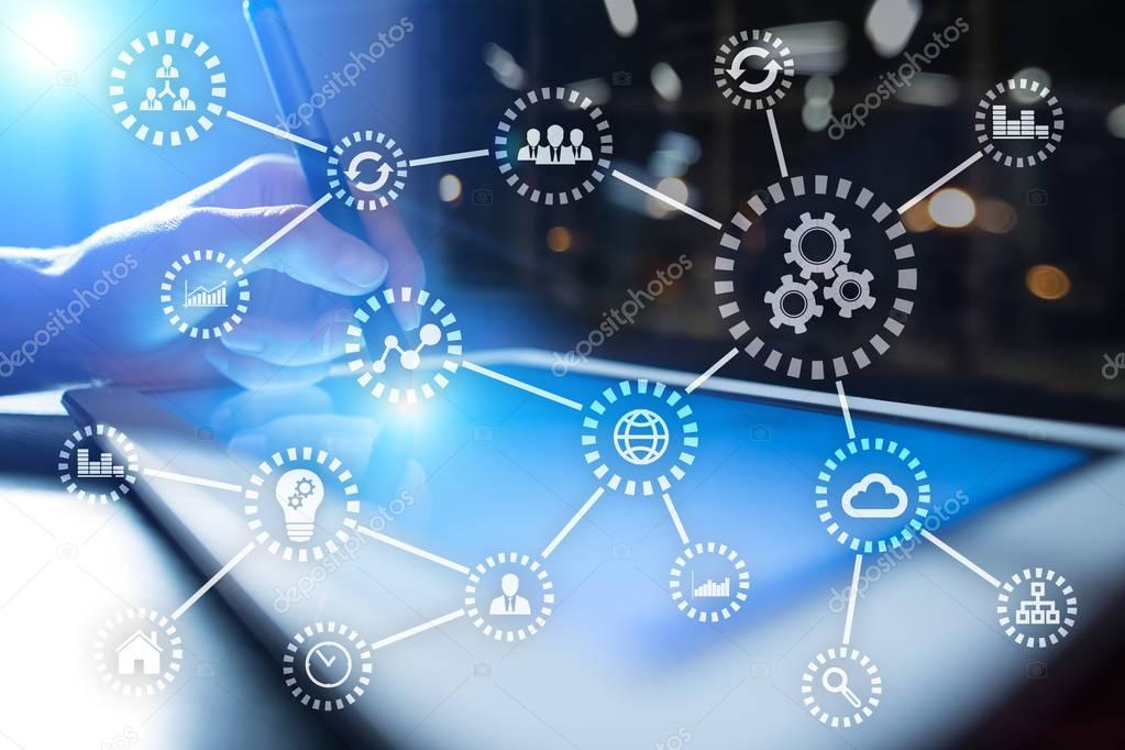 Icônes d’intégrations connectées